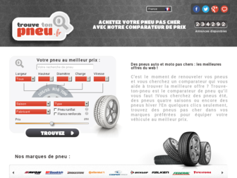 trouve-ton-pneu.fr website preview