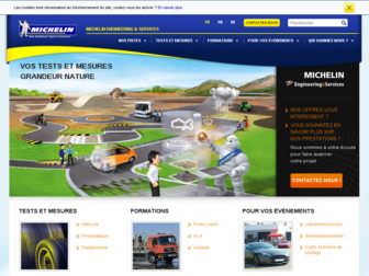 michelin-engineering-and-services.com website preview