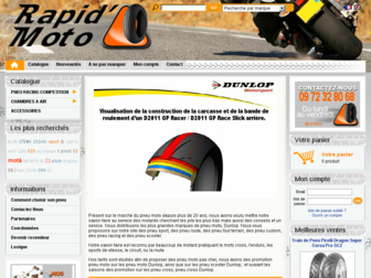 rapidmoto.fr website preview