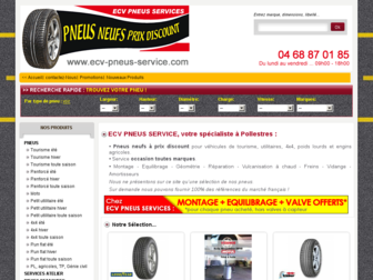 ecv-pneus-service.com website preview