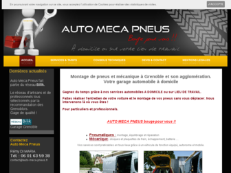 auto-meca-pneus.fr website preview