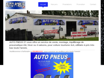 auto-pneus27.fr website preview
