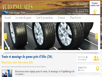 autopneusales.fr website preview