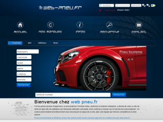 web-pneu.fr website preview
