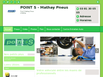 garage-auto-pneus-mathay.fr website preview