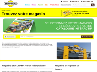magasins.bricorama.fr website preview