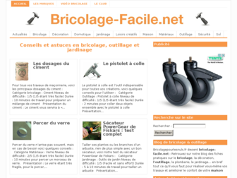 bricolage-facile.net website preview