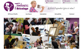 tendances-et-bricolage.fr website preview