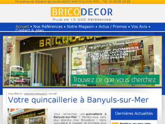 brico-banyuls.fr website preview