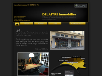 delaitreimmobilier.fr website preview