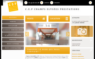 cep-champs-elysees-prestations-immobilieres.fr website preview