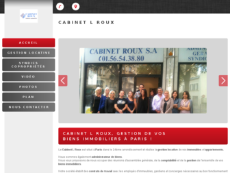 cabinetroux.net website preview