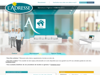 ladresse-paris-7.com website preview