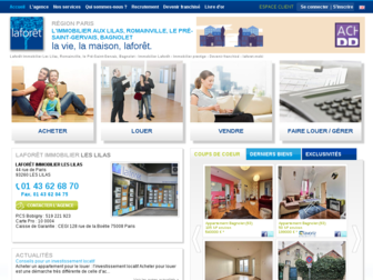 laforet-les-lilas.com website preview