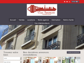 easy-immo-paris.fr website preview