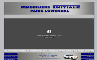 immobiliere-initiale.com website preview