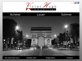 victor-hugo-immobilier.fr website preview
