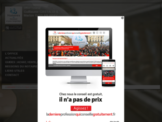 gastaldi-gozlan-arav-paris.notaires.fr website preview