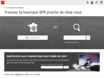 boutique.sfr.fr website preview