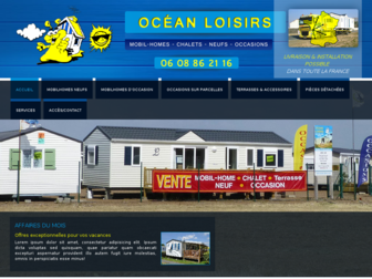 ocean-loisirs.com website preview