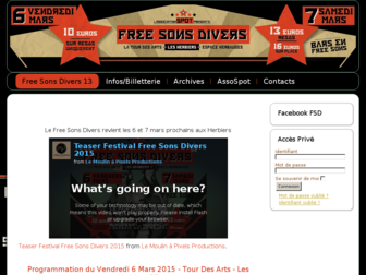 freesonsdivers.com website preview