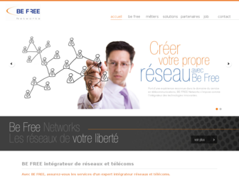 befree.fr website preview