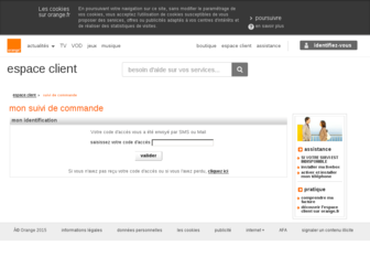 suivi.orange.fr website preview