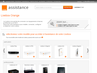 livebox.orange.fr website preview