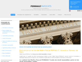 pascalperrault-avocat.fr website preview