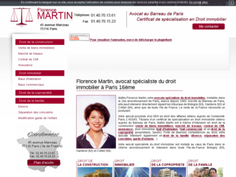 avocat-martin.com website preview