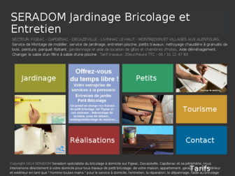 seradom.fr website preview