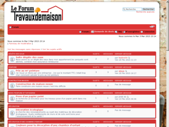 forums.travauxdemaison.fr website preview