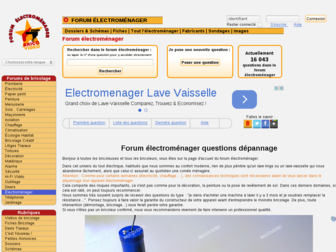 forum-electromenager.com website preview