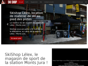 skishop-lelex.com website preview