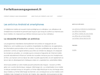 forfaitsansengagement.fr website preview