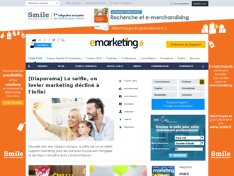 e-marketing.fr website preview
