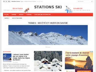 station-ski-france.com website preview