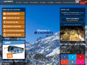 cauterets.com website preview