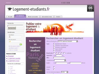 logement-etudiants.fr website preview