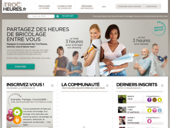 lestrocheures.fr website preview
