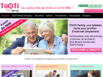 tootifamily.com website preview