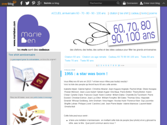 anniversaire-60-100.com website preview