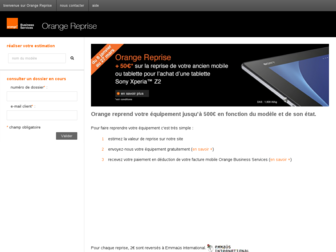 reprise.orange-business.com website preview