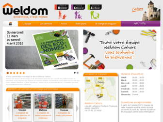 mon-weldom-cahors.com website preview