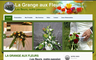 lagrangeauxfleurs.fr website preview