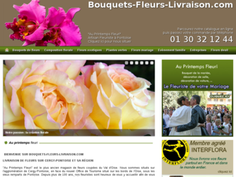 bouquets-fleurs-livraison.com website preview