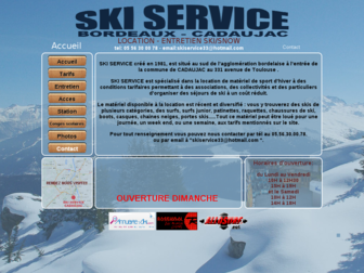 skiservice33.fr website preview