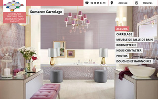 sumarev-carrelages.fr website preview