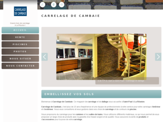 carrelage-cambaie.fr website preview