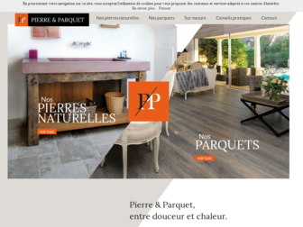 pierreetparquet.fr website preview